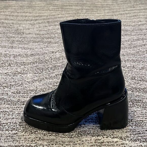 Free People Ruby Shine Platform Boots US 9.5 - Picture 8 of 13